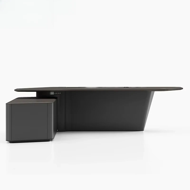 Office Tech And Management - Forma de L con cajón, gerente