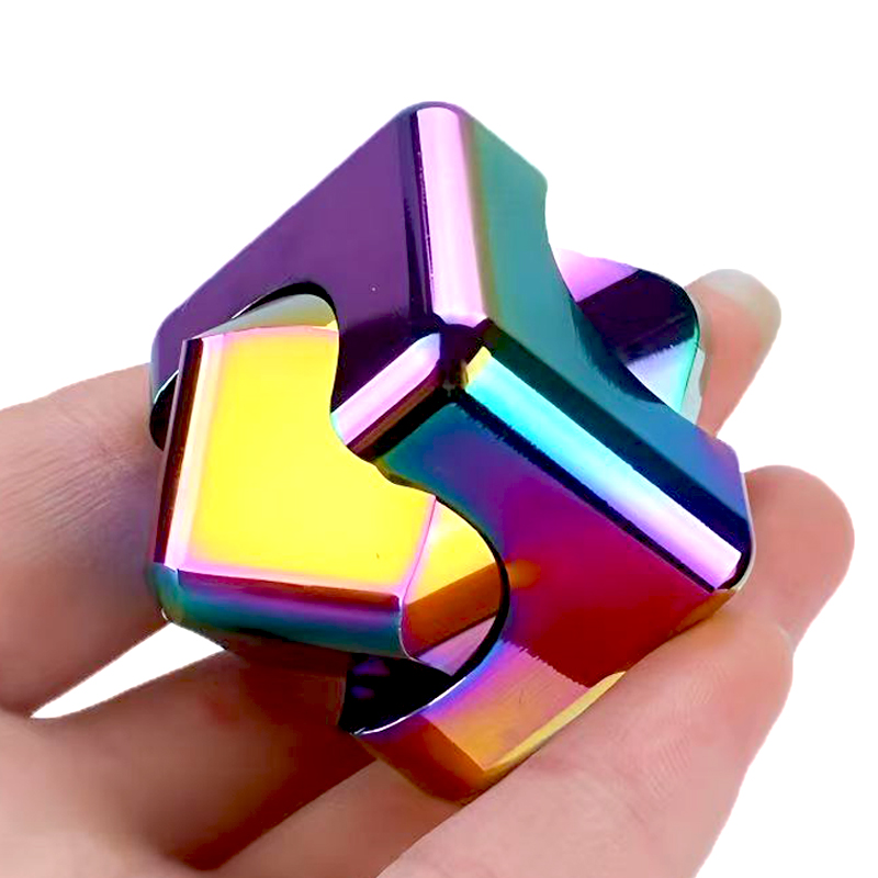 Cool Office Tech Gadgets - Cubo Fidget Spinner Infinito Cuadrado de