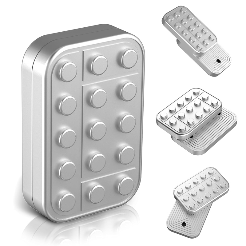 Cool Office Tech Gadgets - NUEVO Slider Metálico Antiestrés EDC, Tarjeta