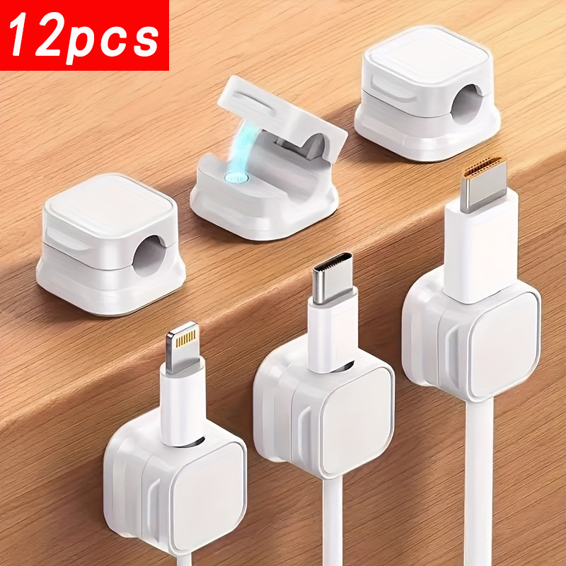 Office Tech And Management - Paquete de 12 Organizadores de Cables