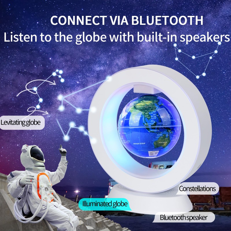 Lámpara Altavoz Bluetooth Levi - Cool Office Tech Gadgets reseña y precio