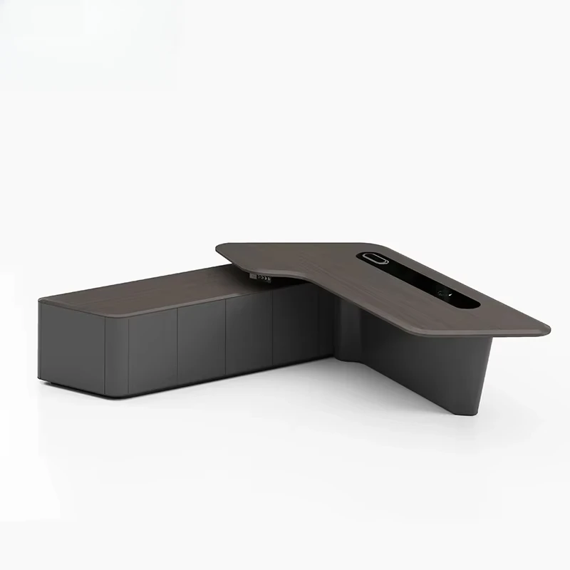 Forma de L con cajón, gerente  - Office Tech And Management reseña y precio