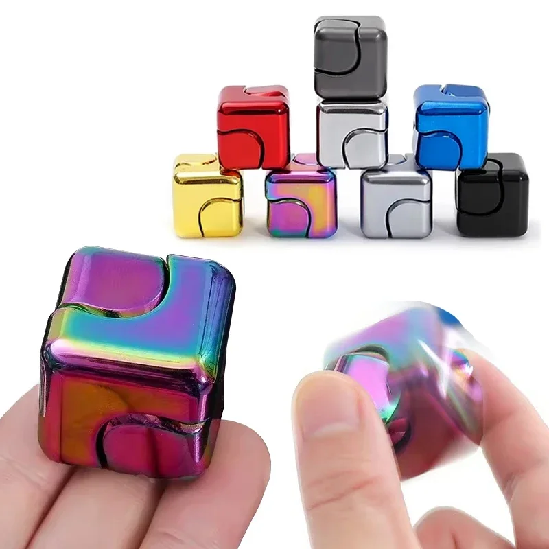 Giroscopio giratorio de cubo d - Cool Office Tech Gadgets reseña y precio