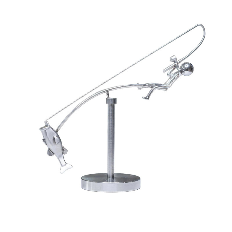 Escultura de Equilibrio Metáli - Cool Office Tech Gadgets reseña y precio