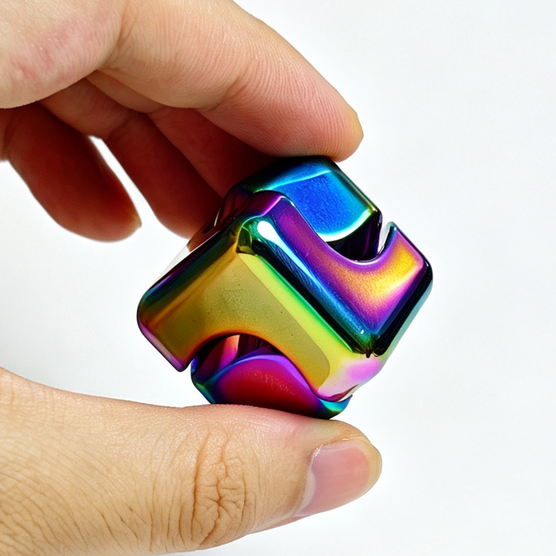 Cubo giratorio de metal con da - Cool Office Tech Gadgets reseña y precio